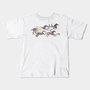 Lascaux Cave Art design Kids T-Shirt